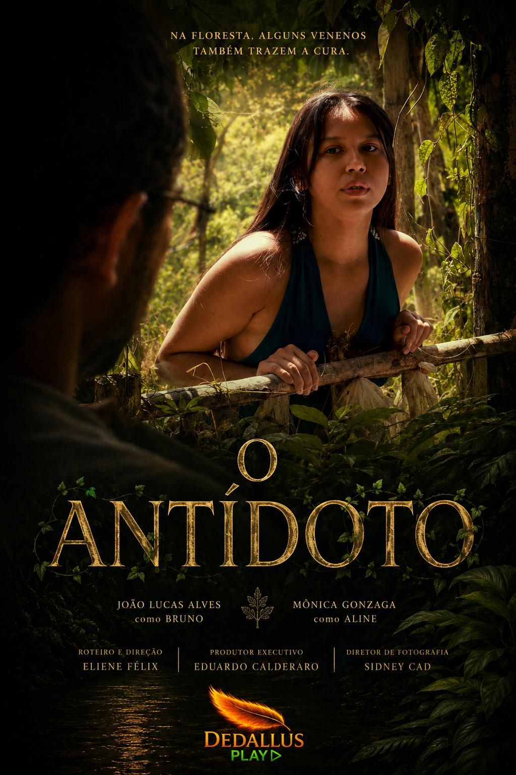 Cartaz oficial do filme O Antídoto na Dedallus Play