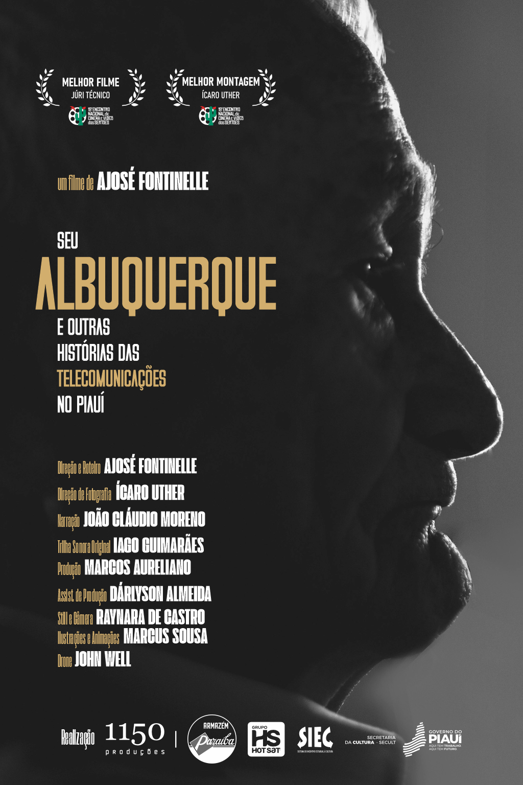 Cartaz oficial do filme Seu Albuquerque na Dedallus Play